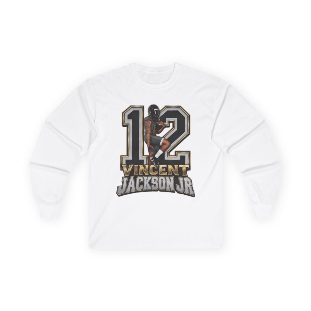 Vincent Jackson Jr Unisex Cotton Long Sleeve Tee