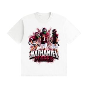 Nathaniel Flores Unisex Cotton T-Shirt - Image 2