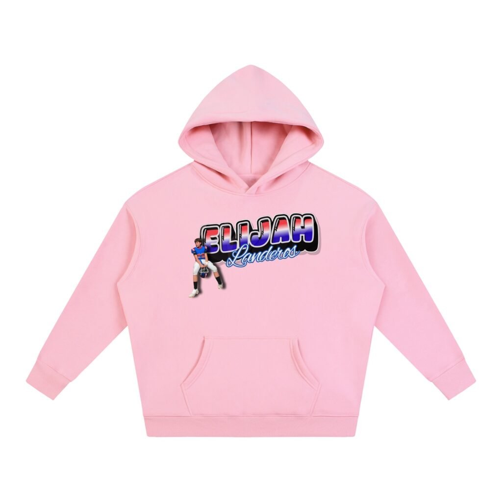 Elijah Landeros Oversize Fleeced Hoodie