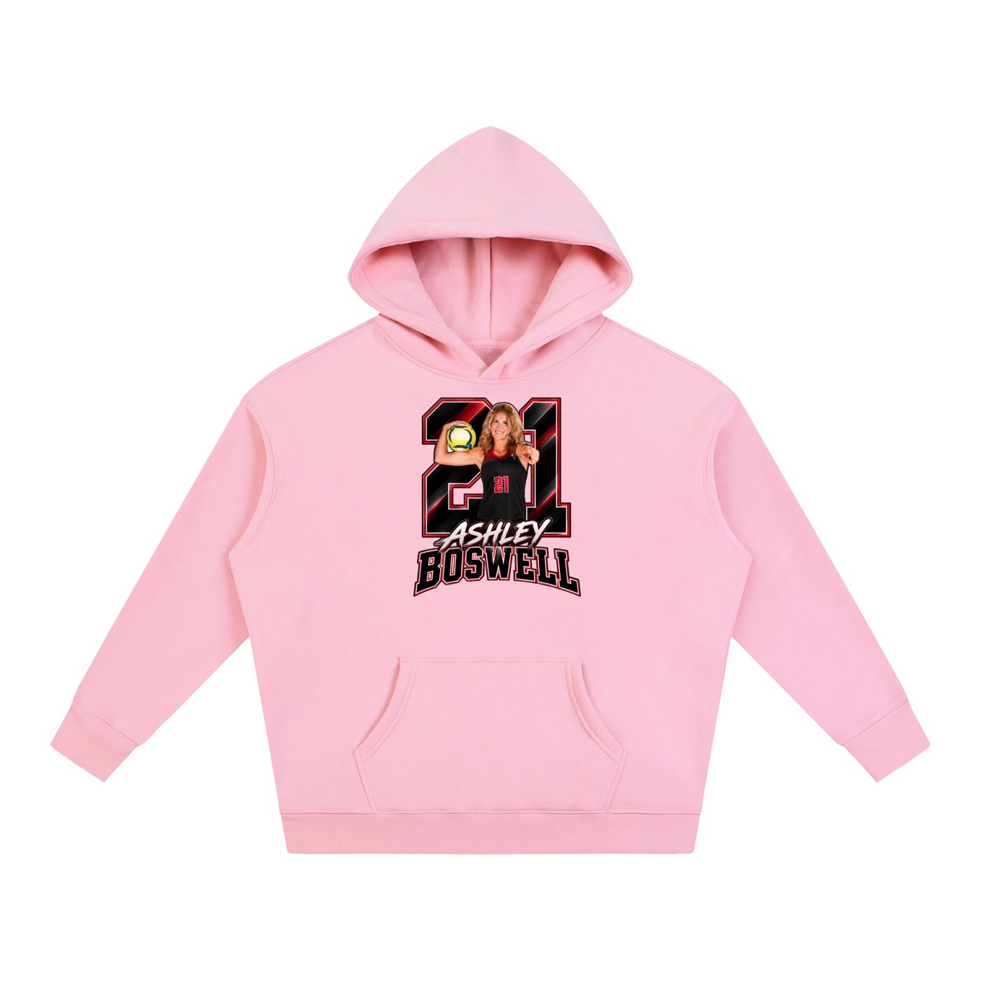 Ashley Boswell Oversize Fleeced Hoodie - Image 5