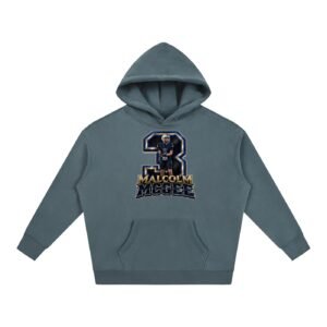 Malcolm McGee Oversize Fleeced Hoodie - Image 4