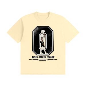 Amias Jordan collier Unisex Cotton T-Shirt - Image 3