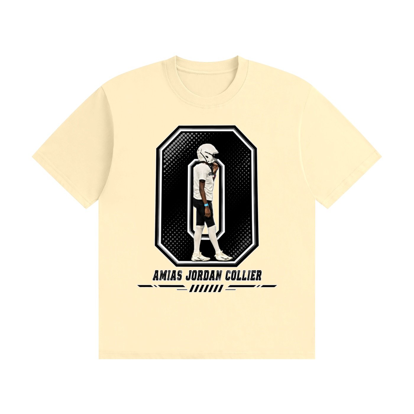 Amias Jordan collier Unisex Cotton T-Shirt - Image 3