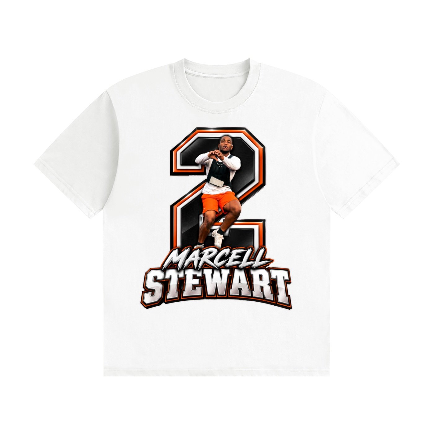 Marcell Stewart  Unisex Cotton T-Shirt - Image 2