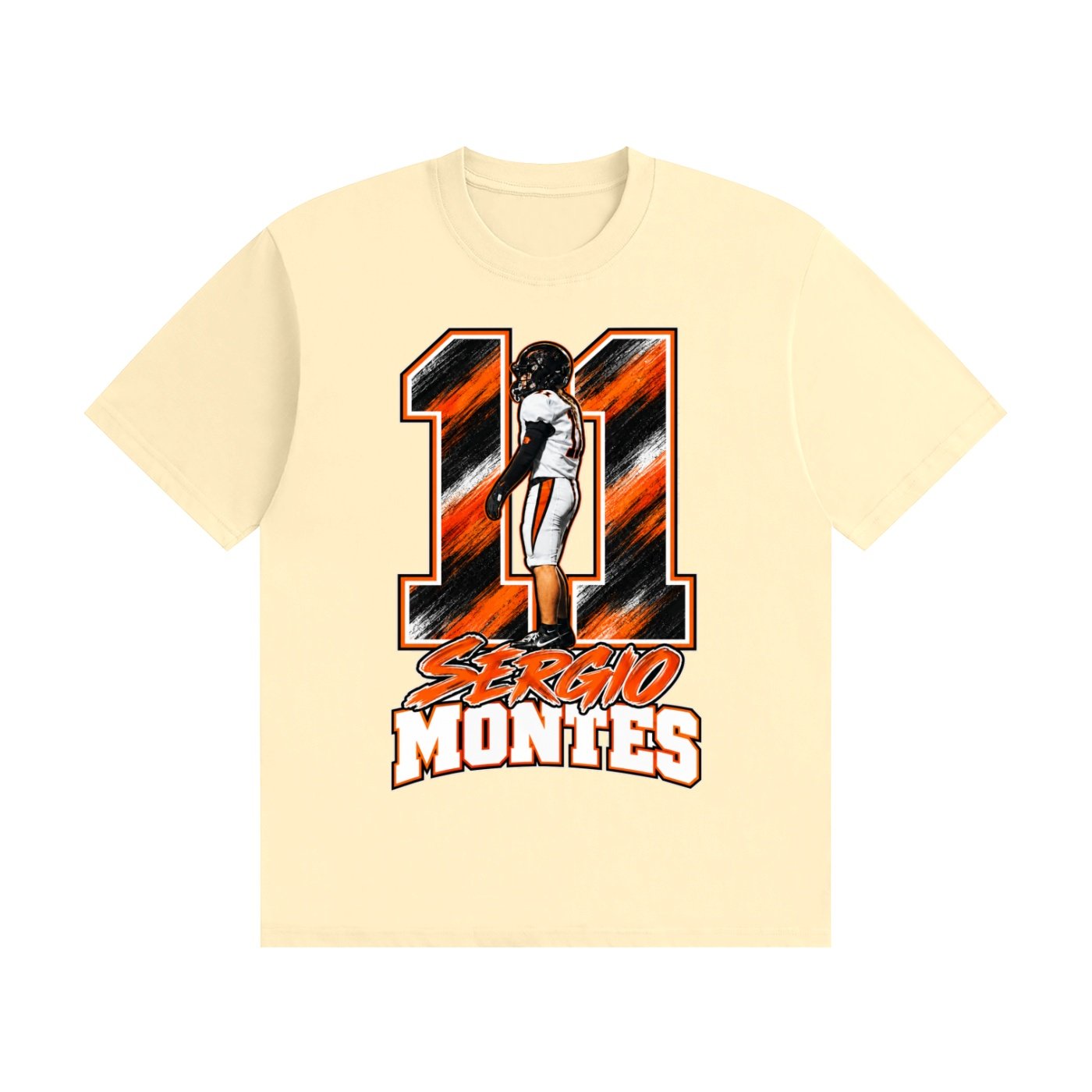 Sergio Montes  Unisex Cotton T-Shirt - Image 3