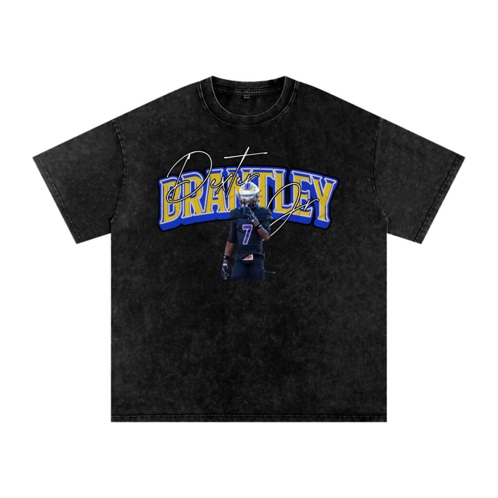 Dexter Brantley Jr, Snow Washed Oversized TEE