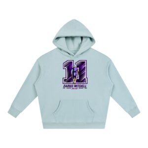 Darius Mitchell Oversize Fleeced Hoodie - Image 3