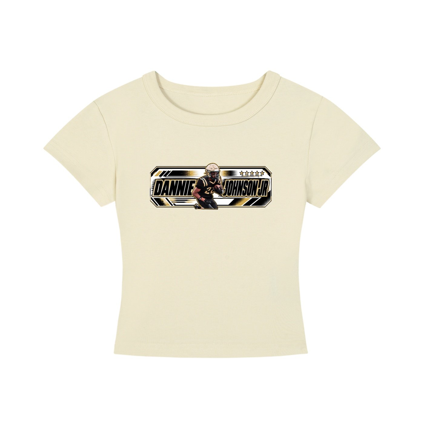 Dannie Johnson jr Women's CropTop - Image 4