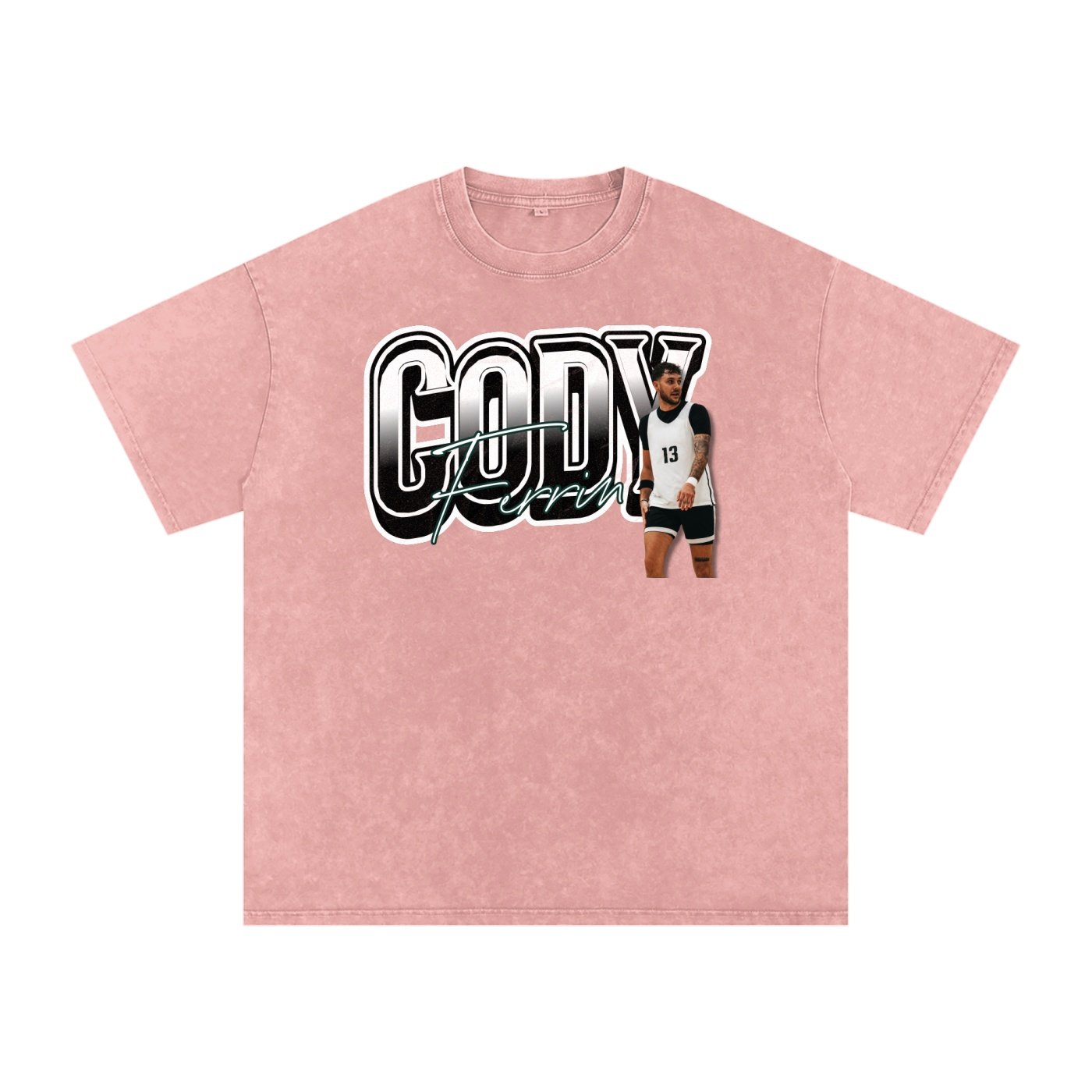 Cody Ferrin  Snow Washed Oversized TEE - Image 5