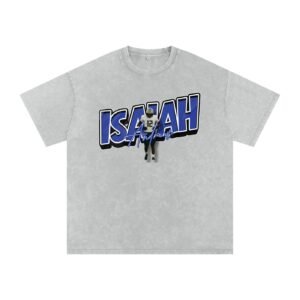 Isaiah Andrews Snow Washed Oversized TEE - Image 5