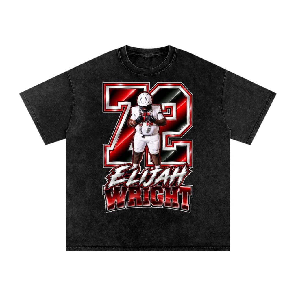 Elijah Wright  Snow Washed Oversized TEE