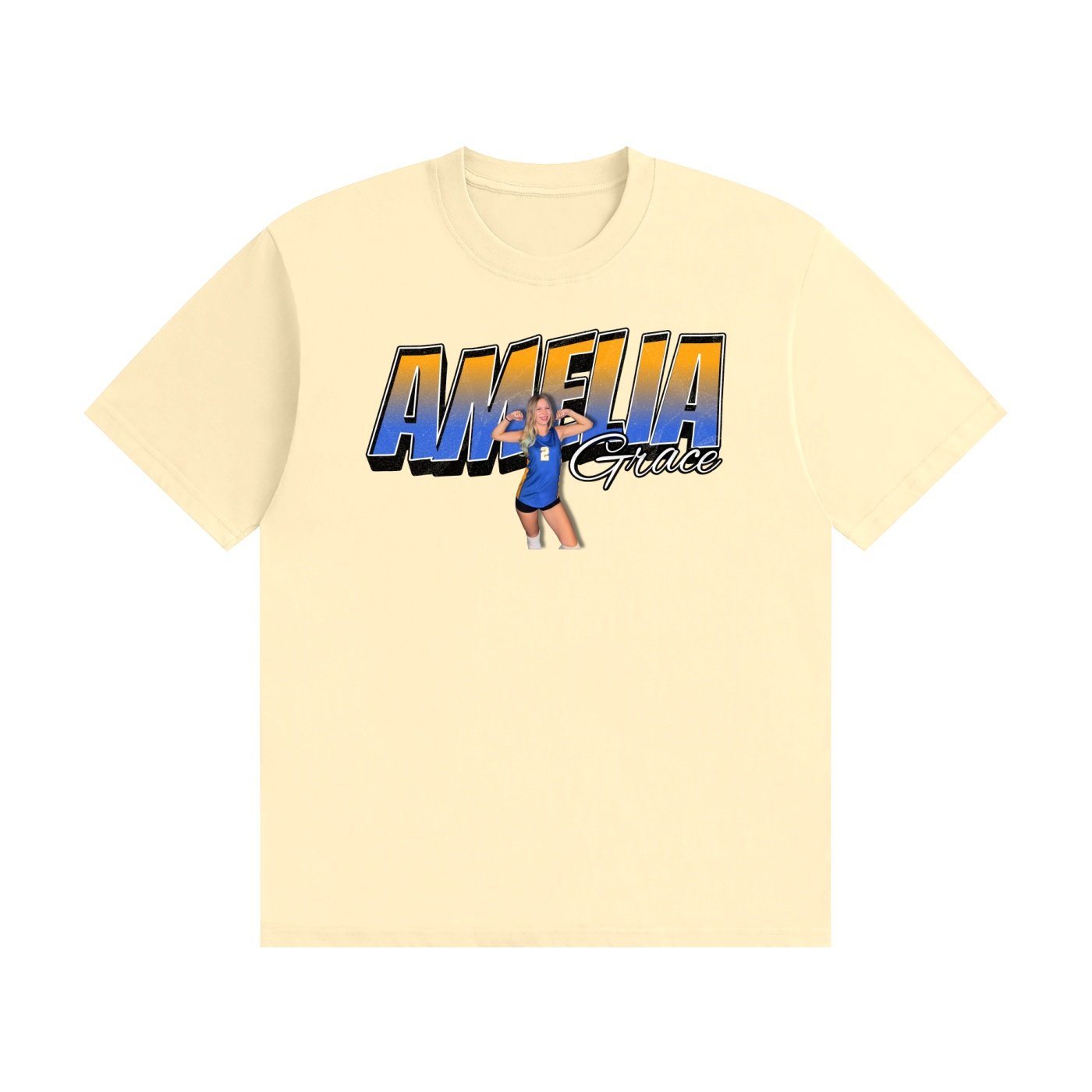 Amelia Grace Unisex Cotton T-Shirt - Image 3