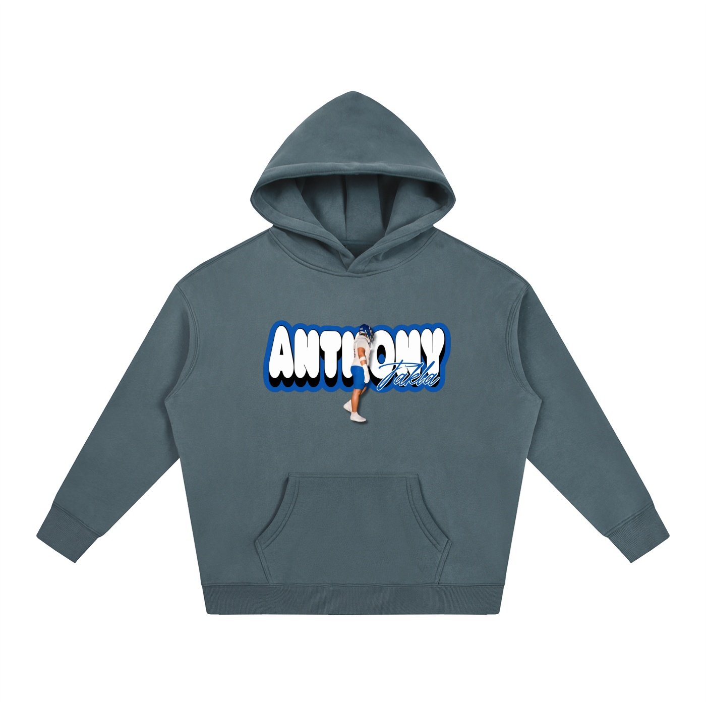 Anthony Takla Oversize Fleeced Hoodie - Image 4