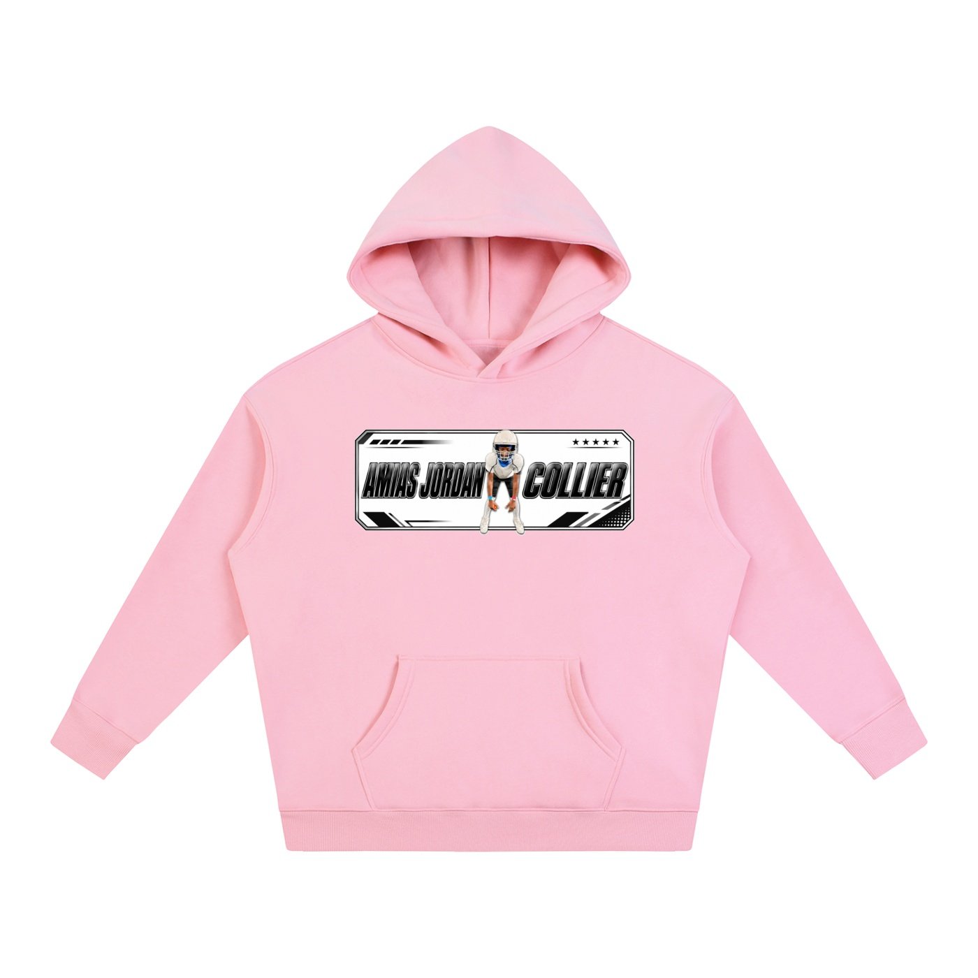 Amias Jordan collier Oversize Fleeced Hoodie - Image 5