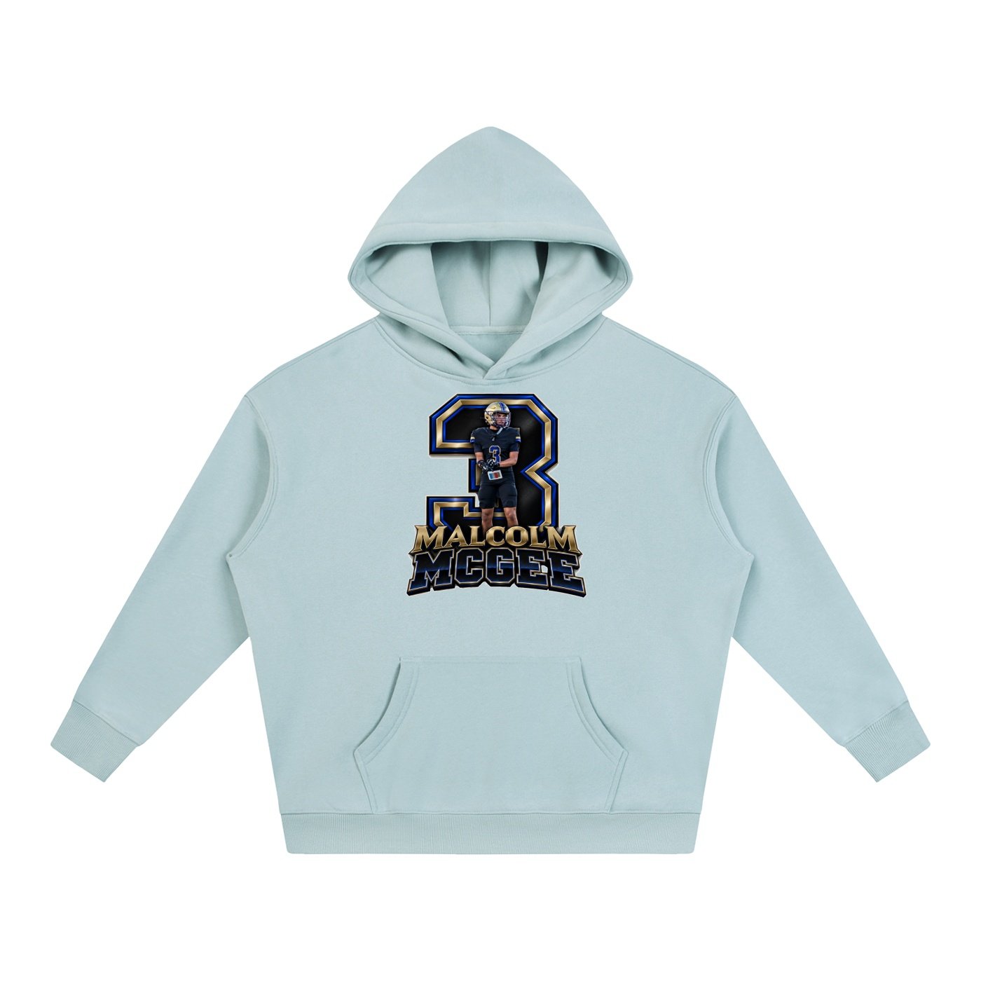 Malcolm McGee Oversize Fleeced Hoodie - Image 3