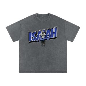 Isaiah Andrews Snow Washed Oversized TEE - Image 7