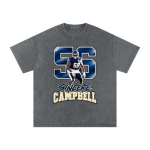 Sincere Campbell Snow Washed Oversized TEE - Image 4