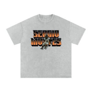 Sergio Montes Snow Washed Oversized TEE - Image 3