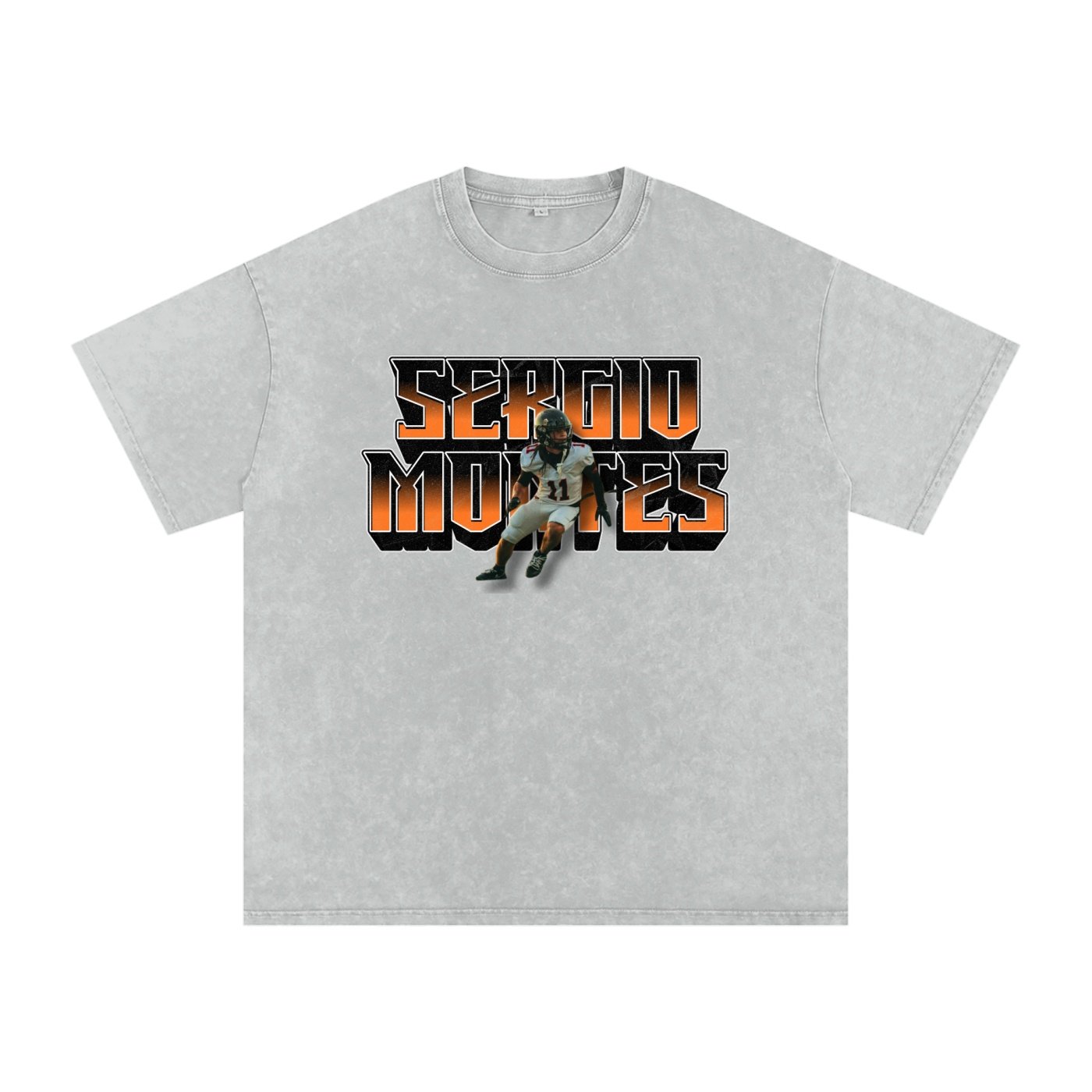 Sergio Montes  Snow Washed Oversized TEE - Image 3