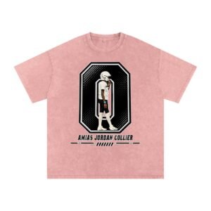 Amias Jordan collier Snow Washed Oversized TEE - Image 5
