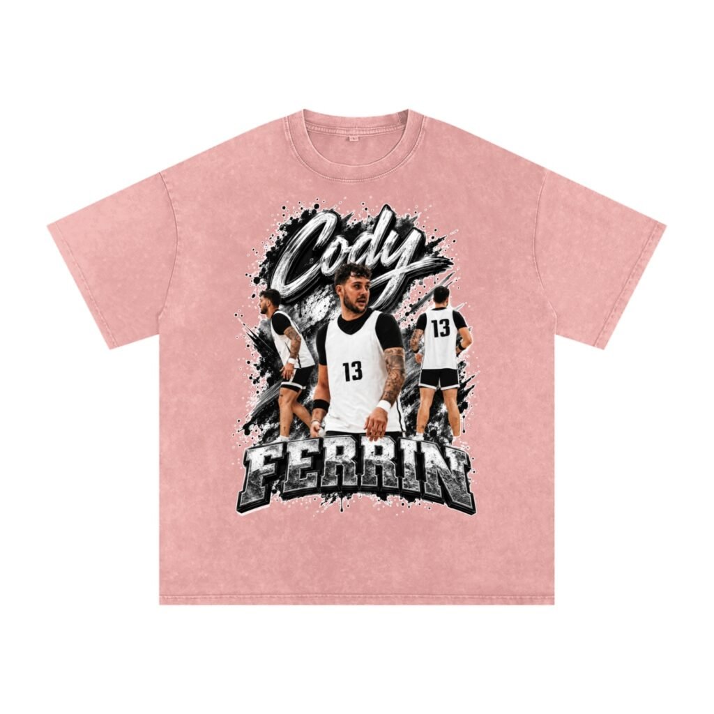 Cody Ferrin  Snow Washed Oversized TEE