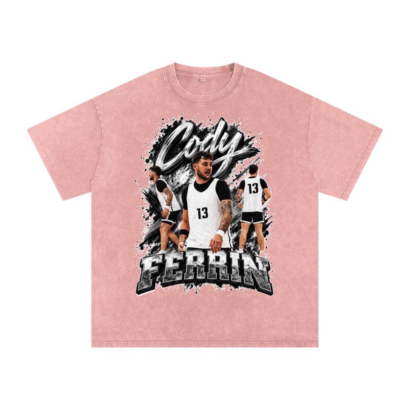 Cody Ferrin  Snow Washed Oversized TEE - Image 5