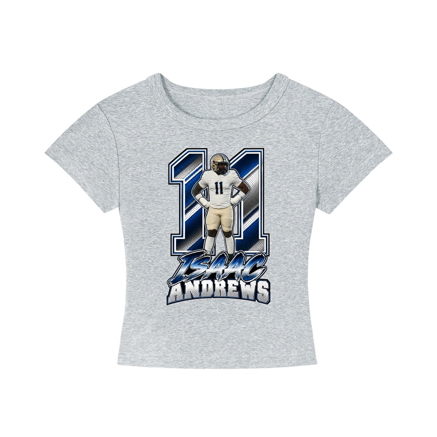 Isaac Andrews  Women's CropTop - Image 3