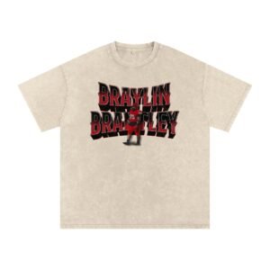 Braylin Brantley Snow Washed Oversized TEE - Image 2