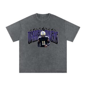 Darrell owens jr Snow Washed Oversized TEE - Image 4