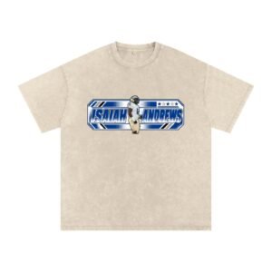 Isaiah Andrews Snow Washed Oversized TEE - Image 2