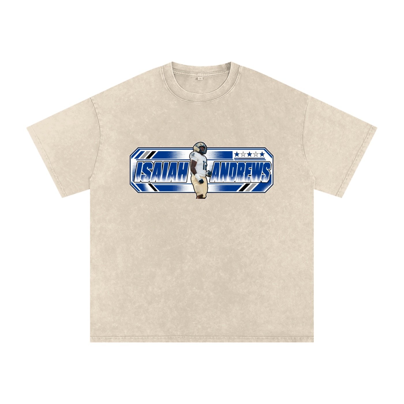 Isaiah Andrews Snow Washed Oversized TEE - Image 2