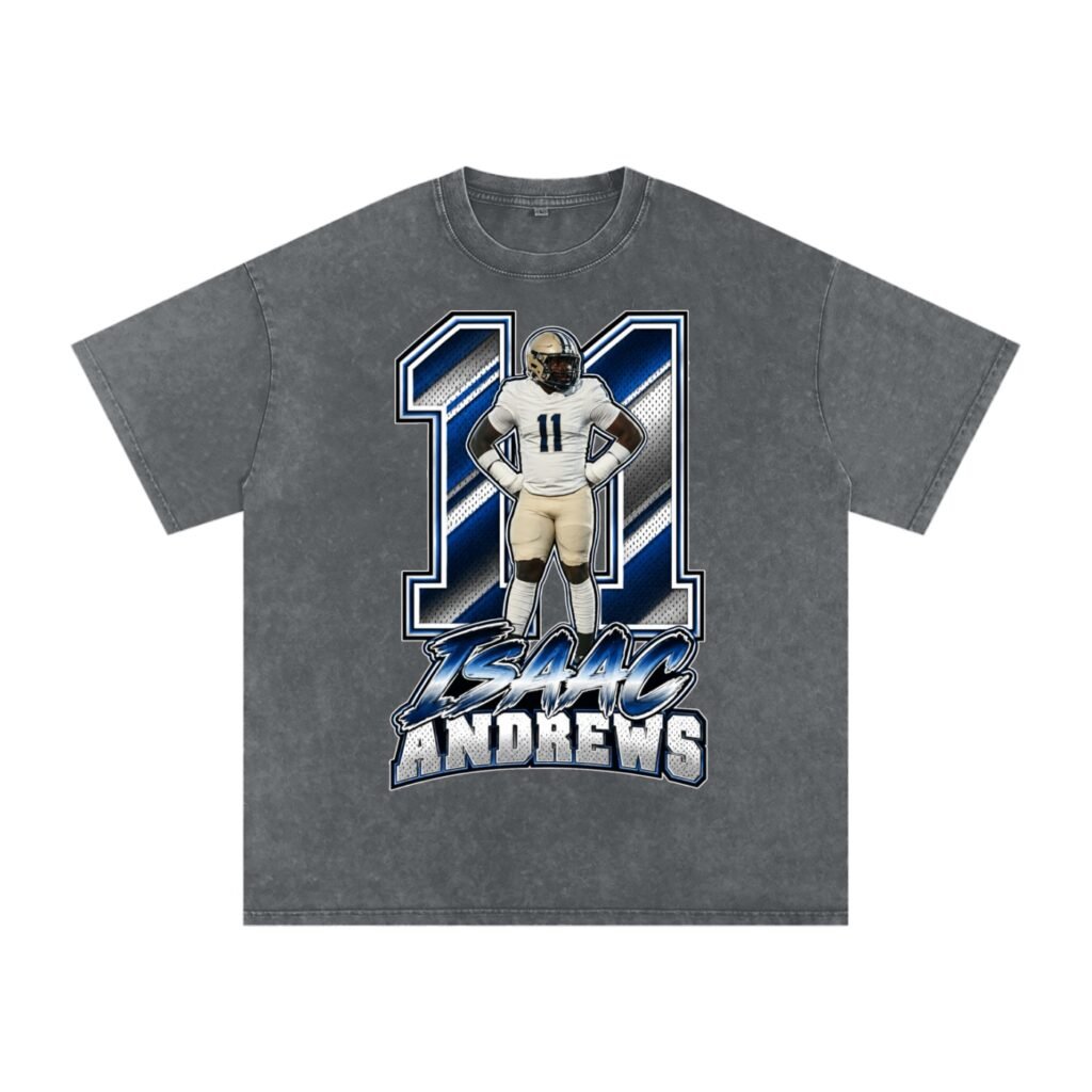 Isaac Andrews Snow Washed Oversized TEE