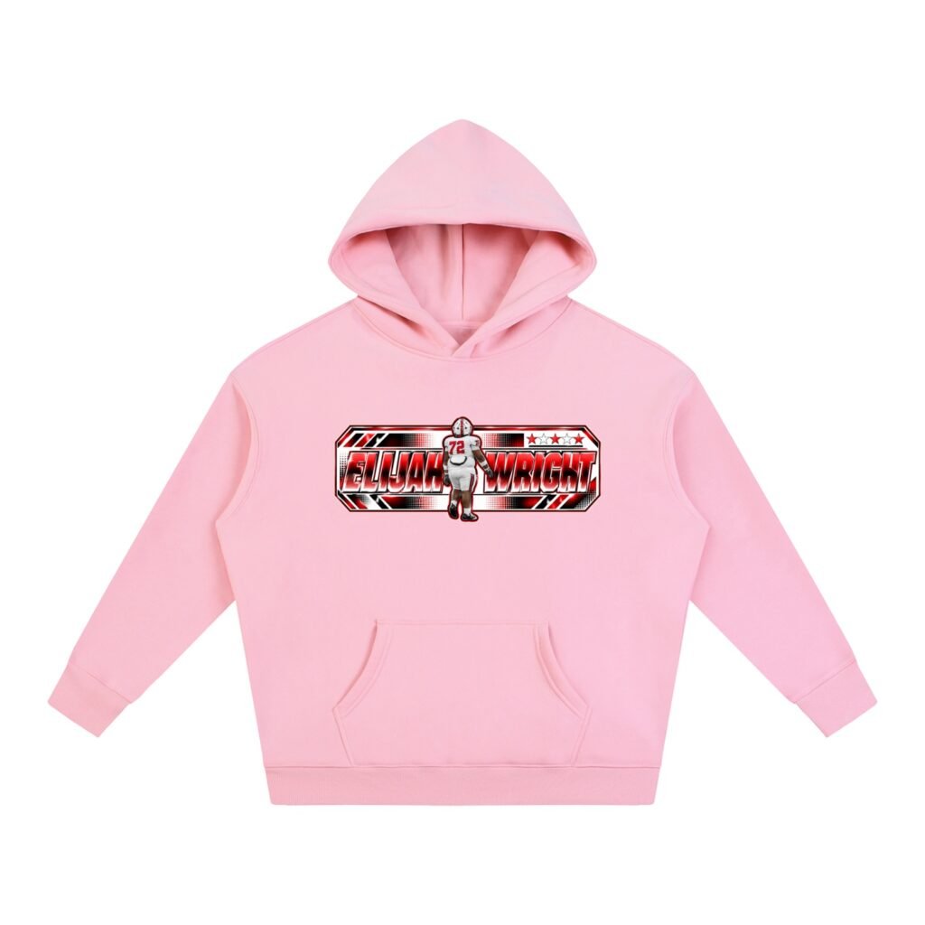 Elijah Wright  Oversize Fleeced Hoodie