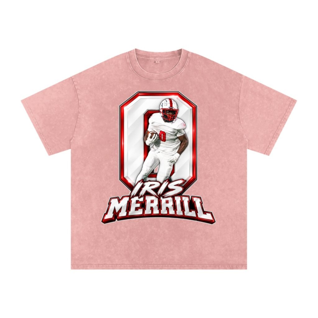 Iris Merrill Snow Washed Oversized TEE