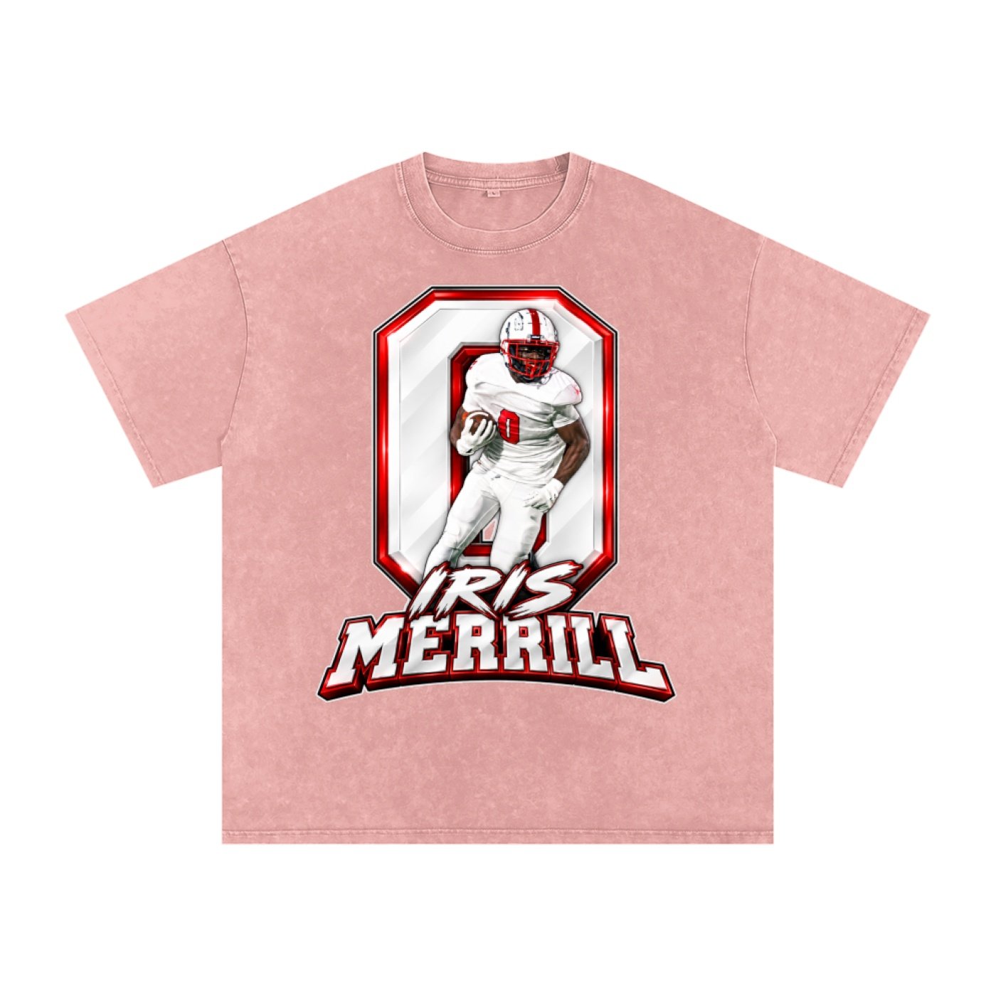 Iris Merrill Snow Washed Oversized TEE - Image 5