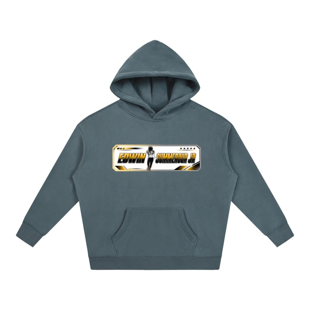 Edwin summerour jr Oversize Fleeced Hoodie