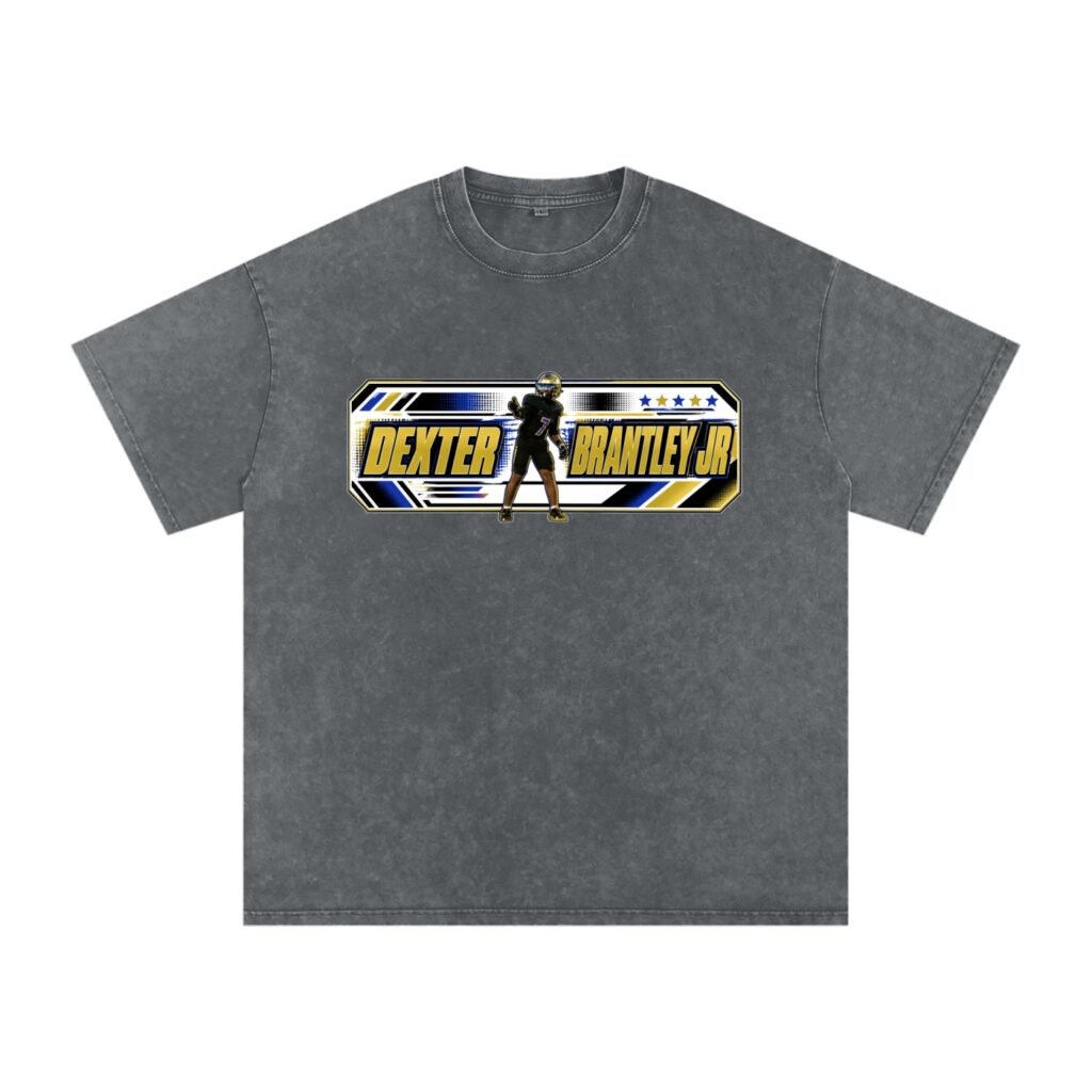 Dexter Brantley Jr, Snow Washed Oversized TEE