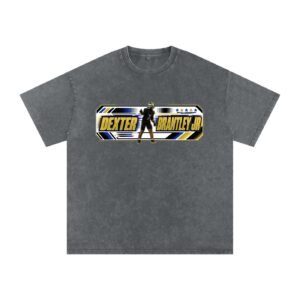 Dexter Brantley Jr, Snow Washed Oversized TEE - Image 4