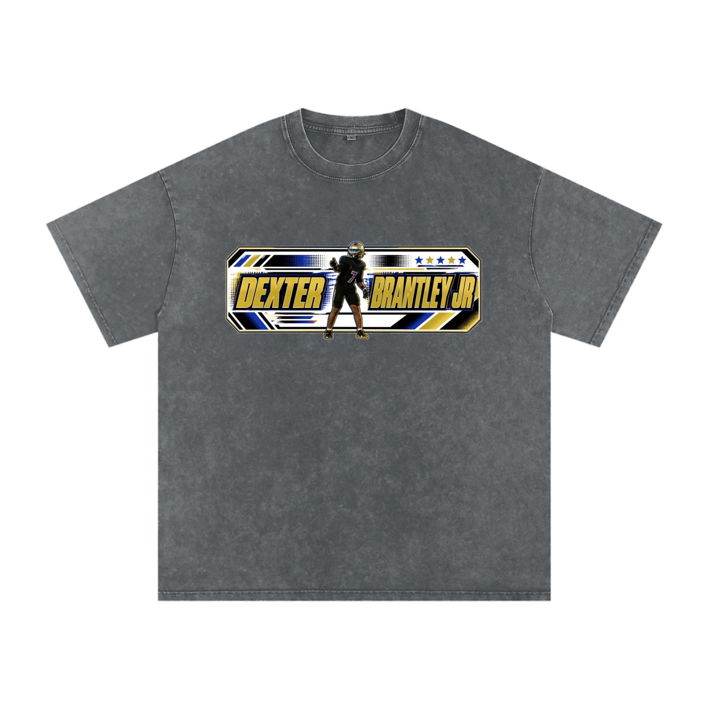 Dexter Brantley Jr, Snow Washed Oversized TEE - Image 4