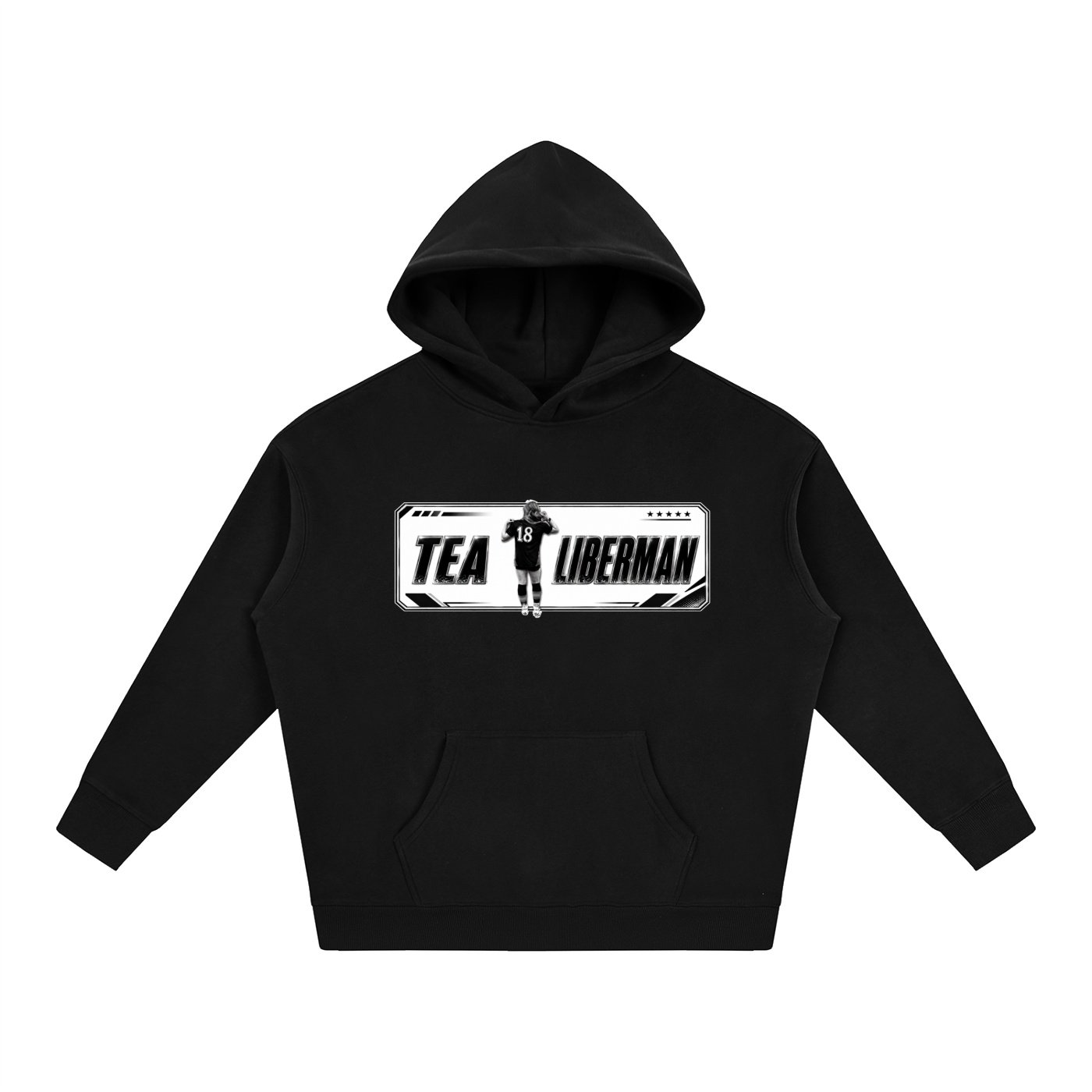 Tèa Liberman Oversize Fleeced Hoodie - Image 1