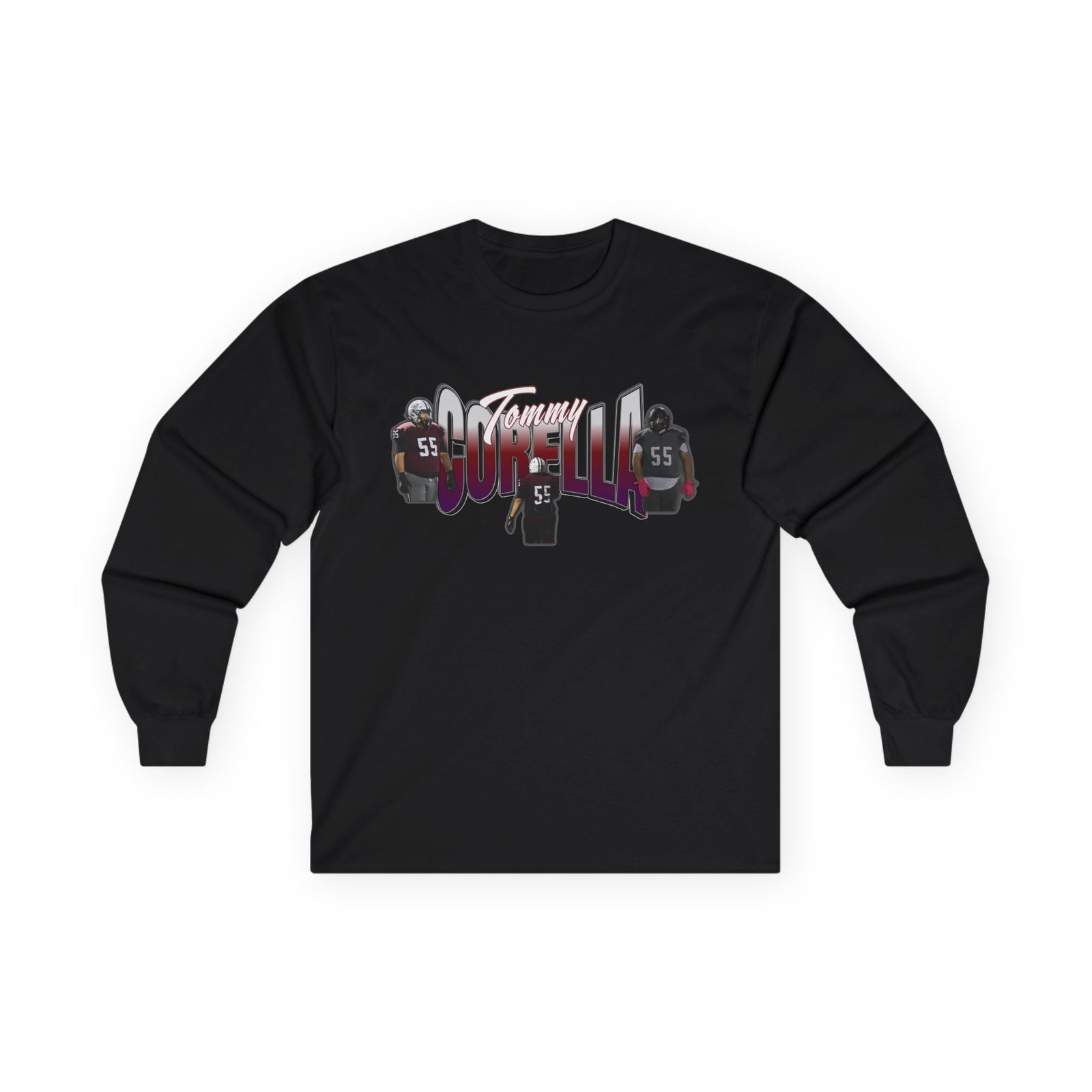 Tommy Corella Unisex Cotton Long Sleeve Tee - Image 1
