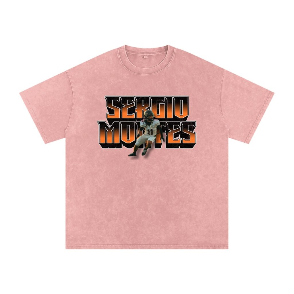 Sergio Montes Snow Washed Oversized TEE