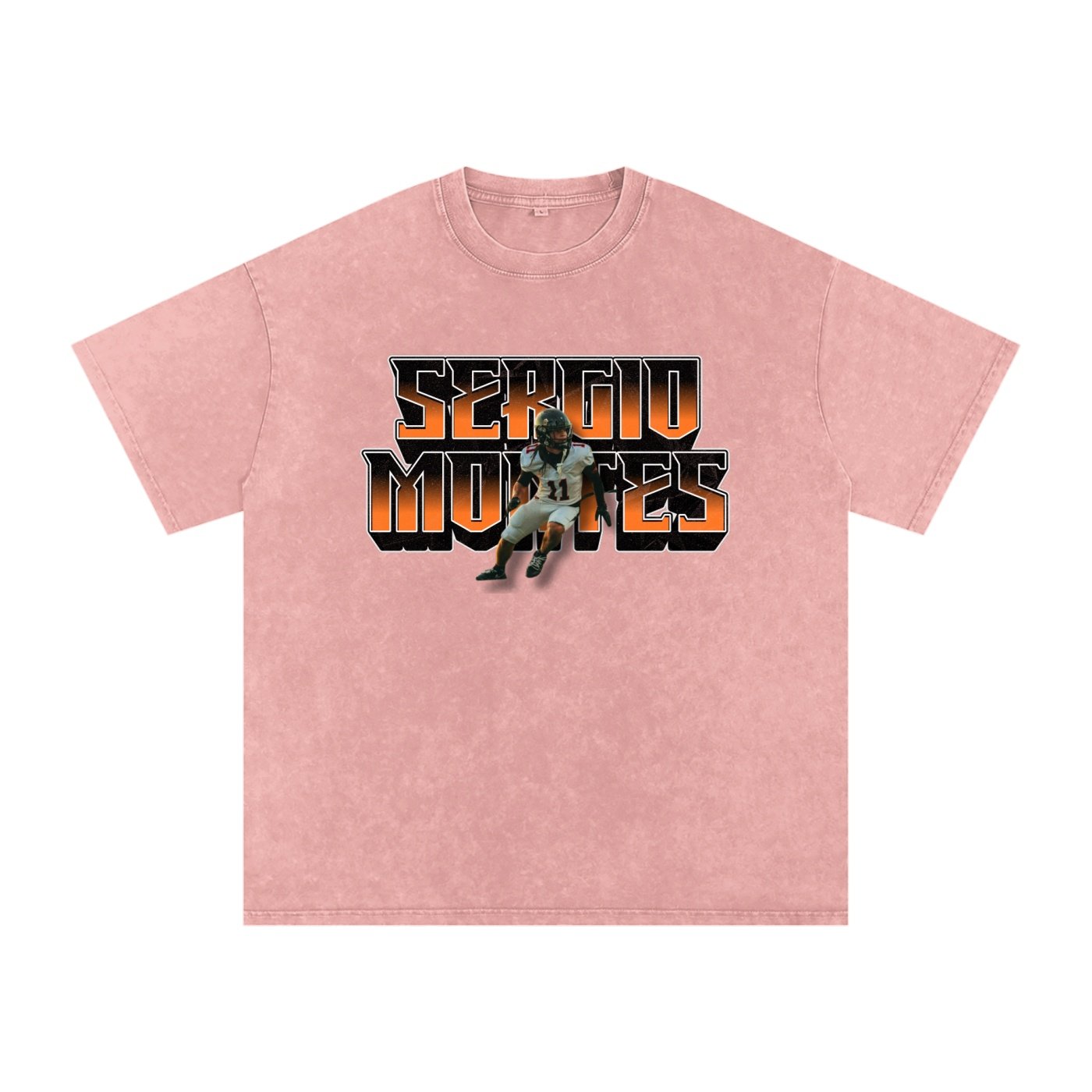 Sergio Montes  Snow Washed Oversized TEE - Image 5