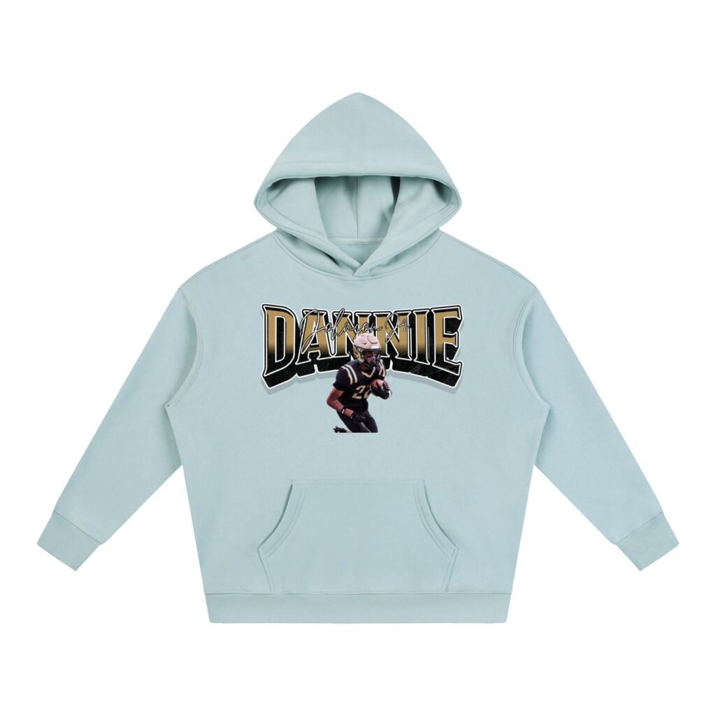 Dannie Johnson jr Oversize Fleeced Hoodie
