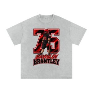 Braylin Brantley Snow Washed Oversized TEE - Image 3