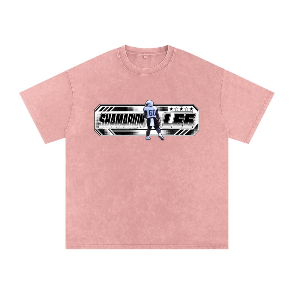 Shamarion Lee Snow Washed Oversized TEE