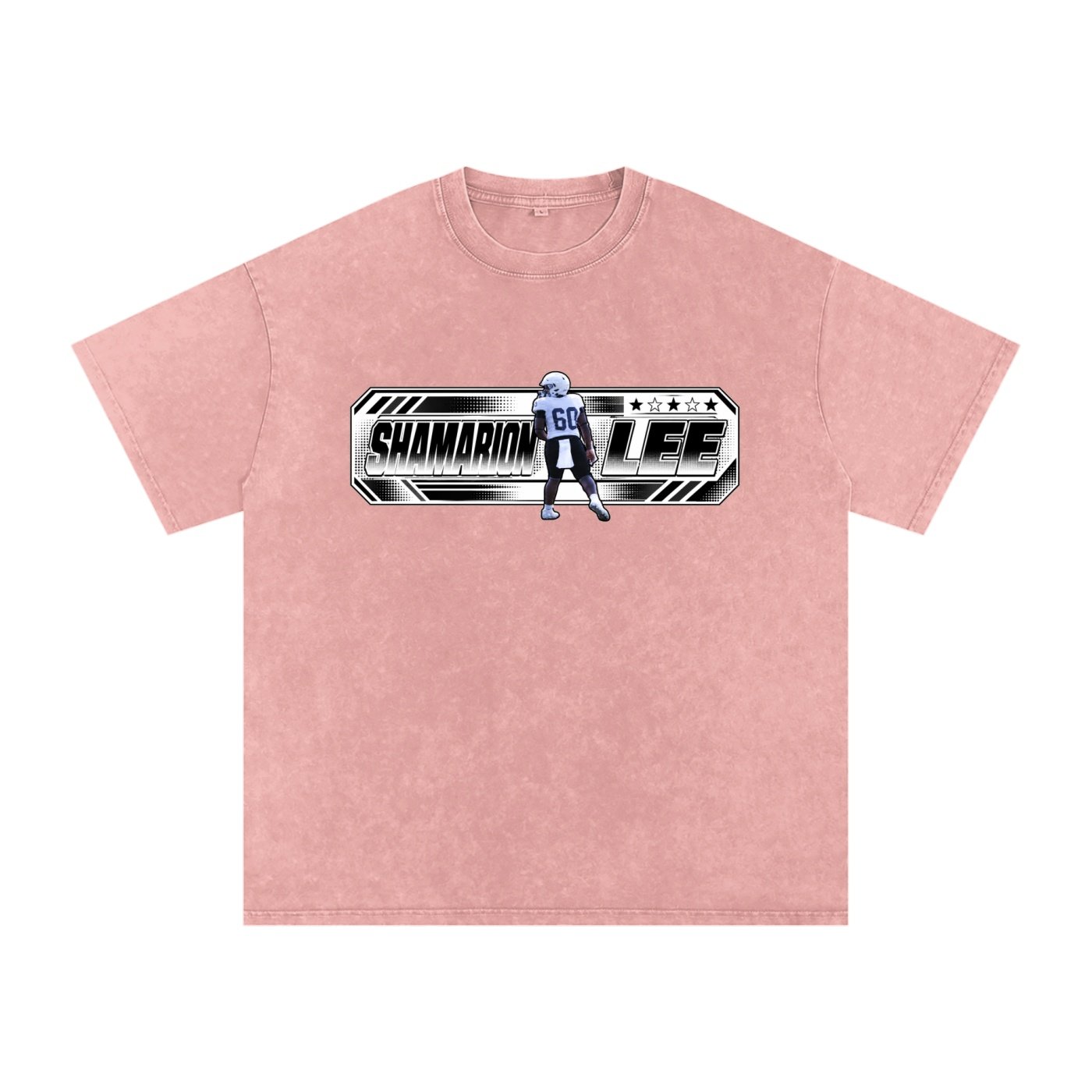Shamarion Lee Snow Washed Oversized TEE - Image 5