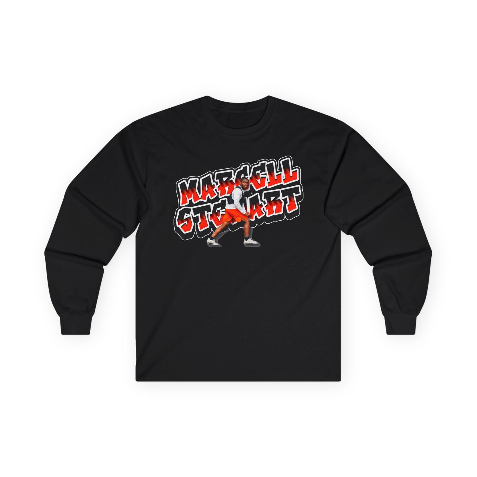 Marcell Stewart  Unisex Cotton Long Sleeve Tee - Image 1