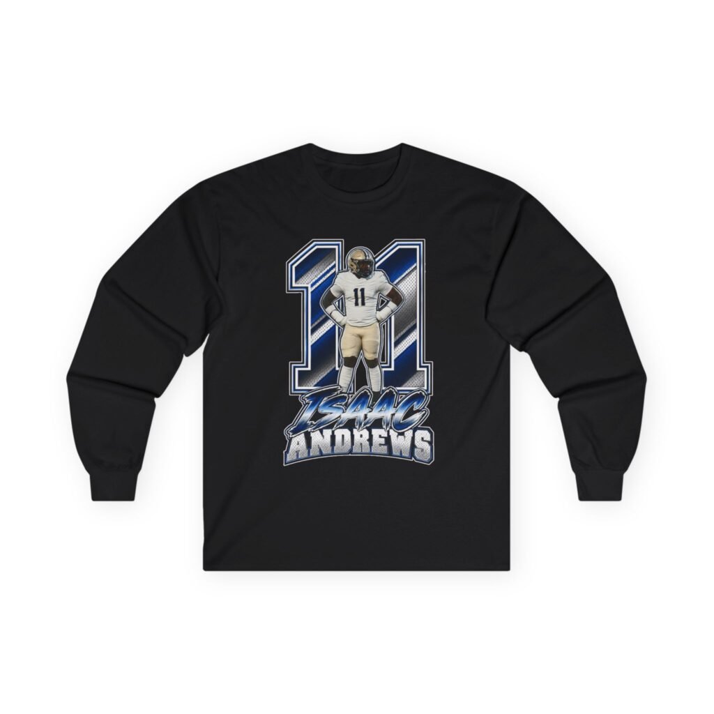 Isaac Andrews Unisex Cotton Long Sleeve Tee