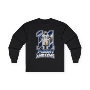 Isaac Andrews Unisex Cotton Long Sleeve Tee - Image 1